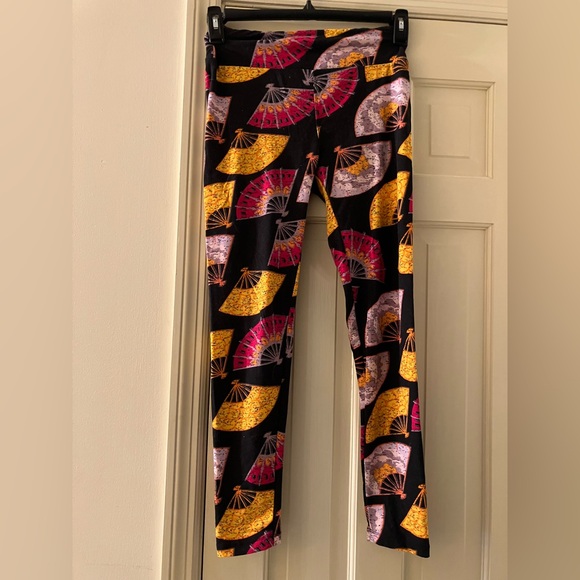 Luluaroe Printed Leggings Soft Lot One Size 13 Seasonal / Holiday - Picture 14 of 14